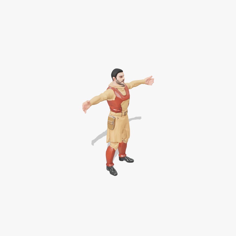 Desert Scout Costume model pack